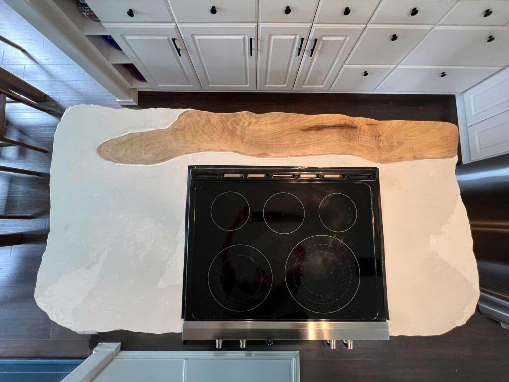 Kitchen Remodel, Concrete Countertops