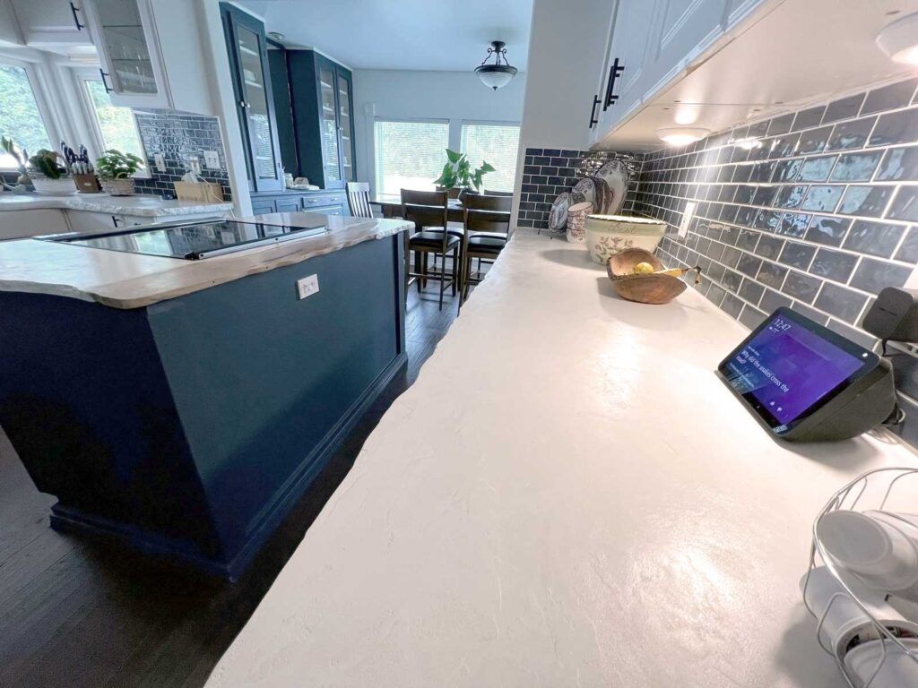 Kitchen Remodel, Concrete Countertops