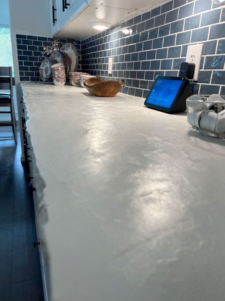 Kitchen Remodel, Concrete Countertops